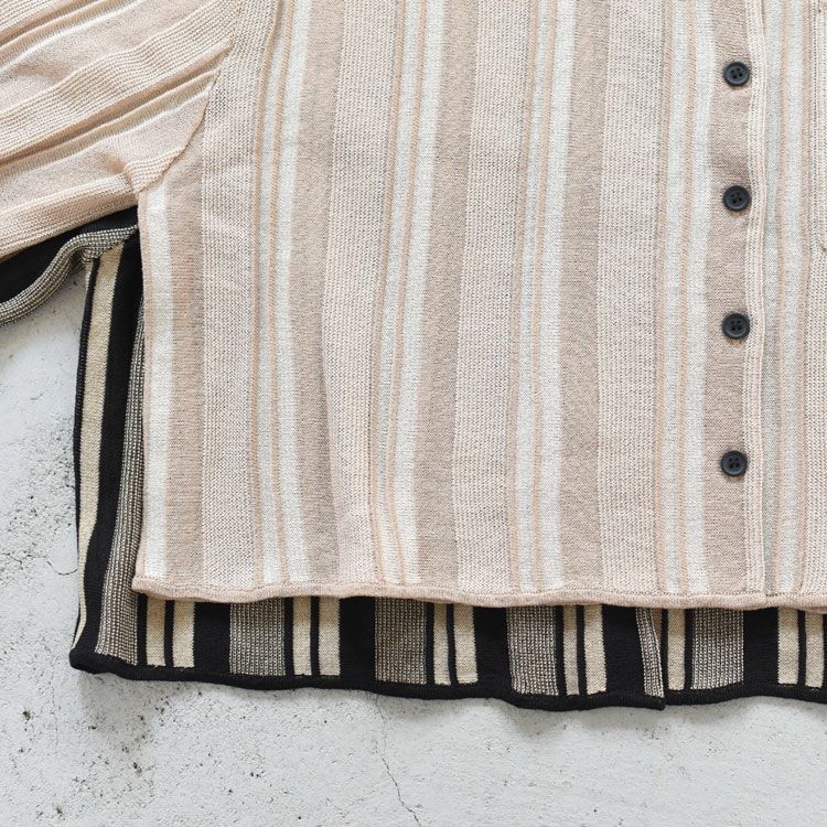 Stripe Knit Shirts ストライプニットシャツ
