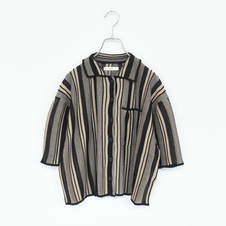 Stripe Knit Shirts ストライプニットシャツ