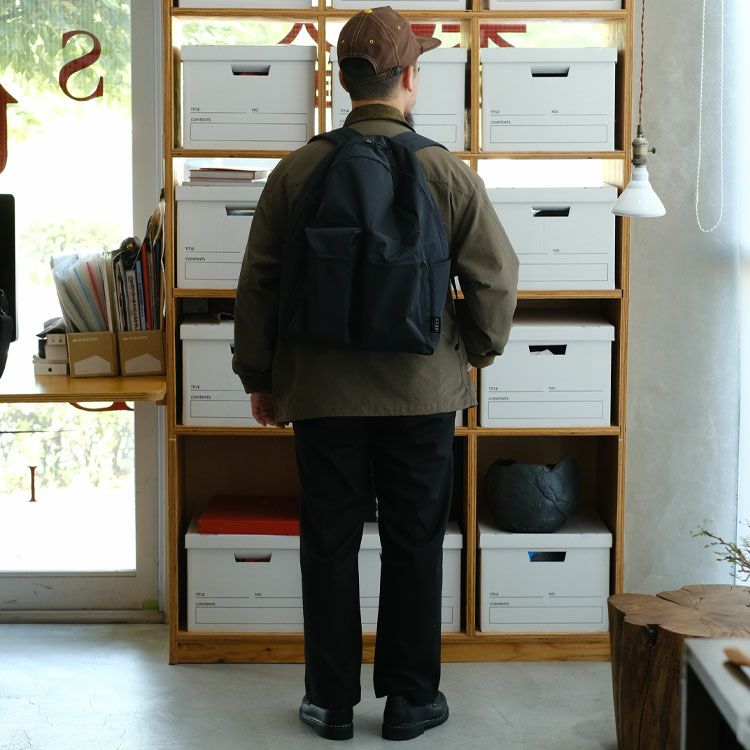 RECYCLED CORDURA POLYESTER BACK PACK(M)  リサイクルコーデュラポリエステル バックパック Mサイズ