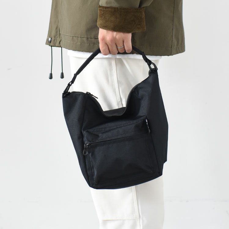 RECYCLED CORDURA POLYESTER 2WAY SHOULDER(S) リサイクルコーデュラポリエステル ショルダーバッグ Sサイズ