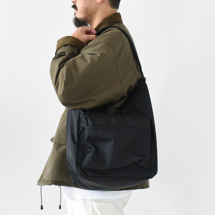 RECYCLED CORDURA POLYESTER 2WAY SHOULDER(M) リサイクルコーデュラポリエステル ショルダーバッグ Mサイズ