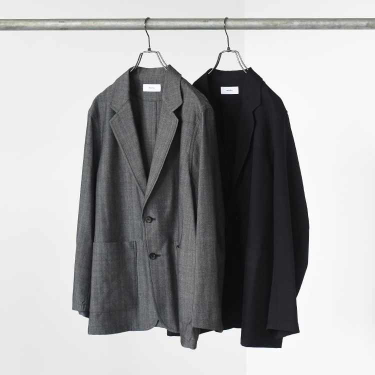 Tumbled Wool Serge Stroll Around Jacket ウールサージ ワッシャータンブラー / ストロールアラウンドジャケット
