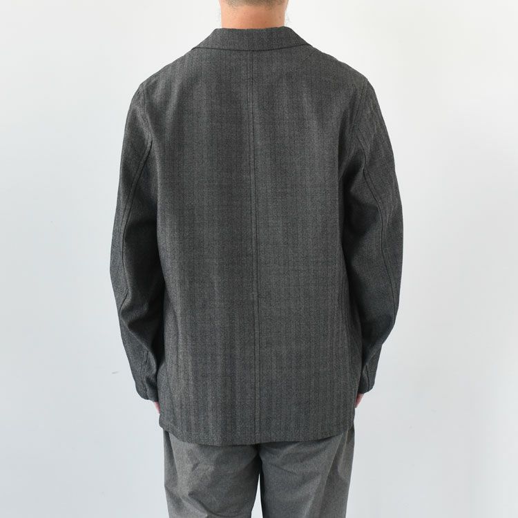 Tumbled Wool Serge Stroll Around Jacket ウールサージ ワッシャータンブラー / ストロールアラウンドジャケット