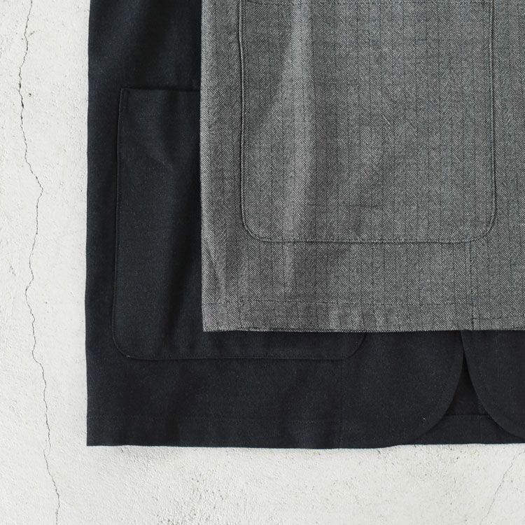 Tumbled Wool Serge Stroll Around Jacket ウールサージ ワッシャータンブラー / ストロールアラウンドジャケット