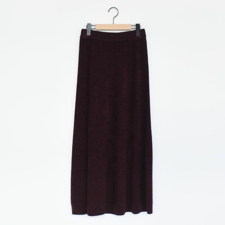 EX.SUPERFINE LAMBS WOOL & RAYON MOLE SKIRT エクストラスーパーファイン ラムウール＆レーヨンモールスカート