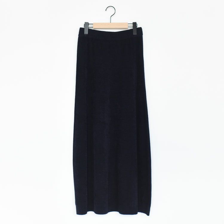 EX.SUPERFINE LAMBS WOOL & RAYON MOLE SKIRT エクストラスーパーファイン ラムウール＆レーヨンモールスカート