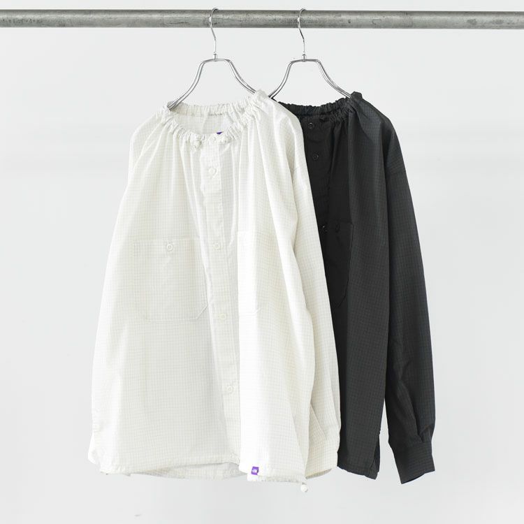 Graph Check Field Shirred Shirt グラフチェック フィールドシャーリングシャツ