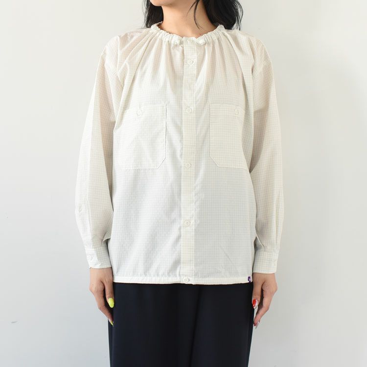 Graph Check Field Shirred Shirt グラフチェック フィールドシャーリングシャツ