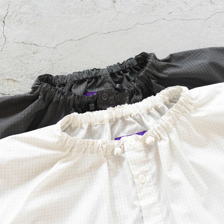 Graph Check Field Shirred Shirt グラフチェック フィールドシャーリングシャツ