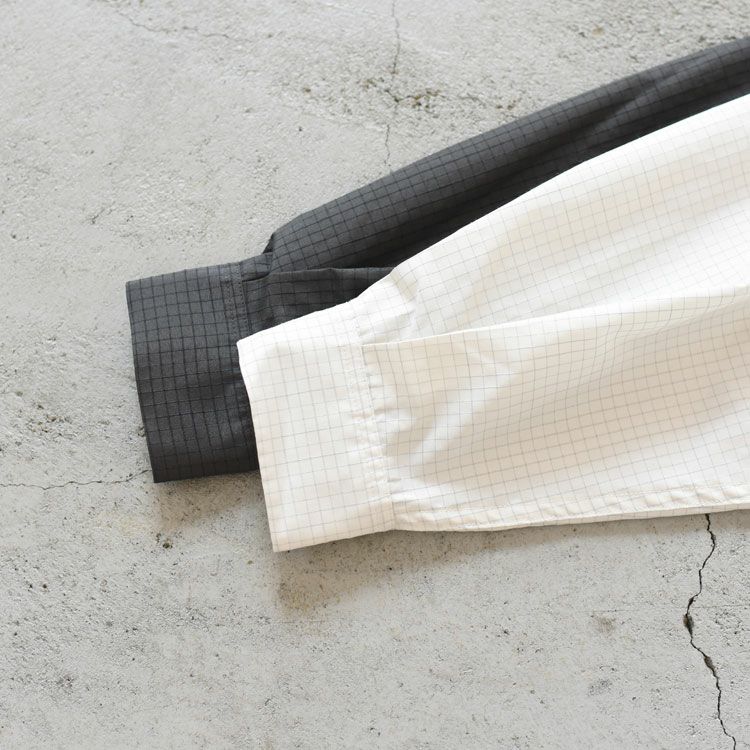 Graph Check Field Shirred Shirt グラフチェック フィールドシャーリングシャツ