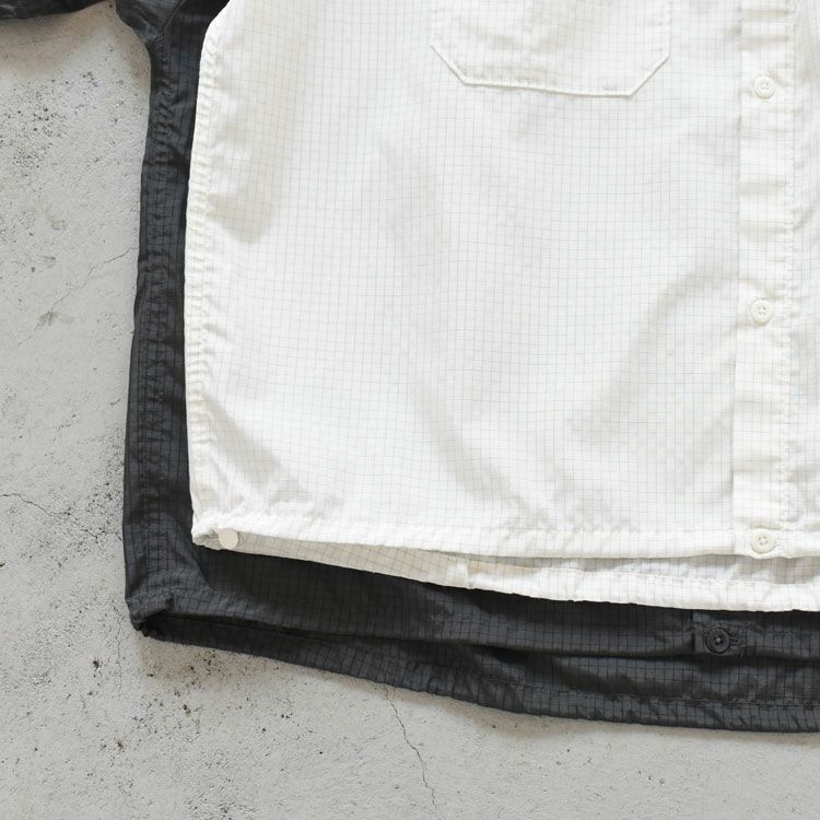 Graph Check Field Shirred Shirt グラフチェック フィールドシャーリングシャツ