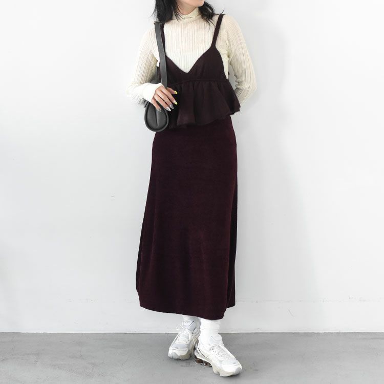 ROYAL BABY ALPACA RANDOM RIBBED-KNIT HIGH-NECK P/O ランダムリブニット ハイネックプルオーバー