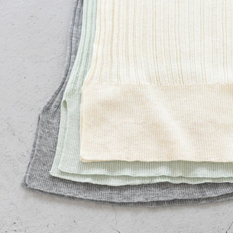 ROYAL BABY ALPACA RANDOM RIBBED-KNIT HIGH-NECK P/O ランダムリブニット ハイネックプルオーバー