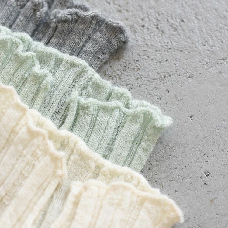 ROYAL BABY ALPACA RANDOM RIBBED-KNIT HIGH-NECK P/O ランダムリブニット ハイネックプルオーバー