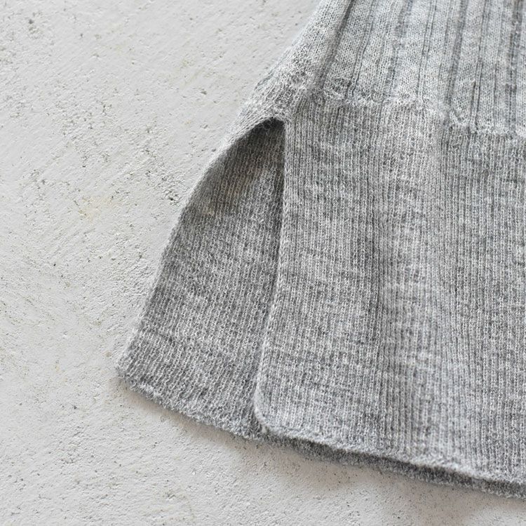 ROYAL BABY ALPACA RANDOM RIBBED-KNIT HIGH-NECK P/O ランダムリブニット ハイネックプルオーバー