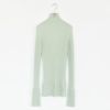 ROYAL BABY ALPACA RANDOM RIBBED-KNIT HIGH-NECK P/O ランダムリブニット ハイネックプルオーバー