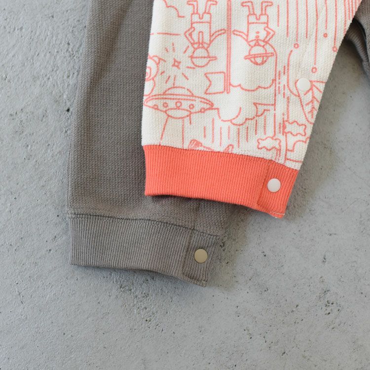 BABY L/S ROMPERS & 2P BIB ロングスリーブロンパース＆2Pビブ（ベビー）