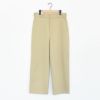 WIDE STRAIGHT TAPERD PANTS ワイドストレートテーパードパンツ