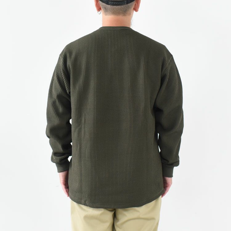 L/S WARM WAFFLE CREW ロングスリーブ ウォームワッフルクルー