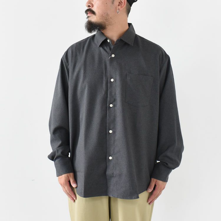 SOPHIE TWILL RG SHIRT ソフィーツイルレギュラーカラーシャツ