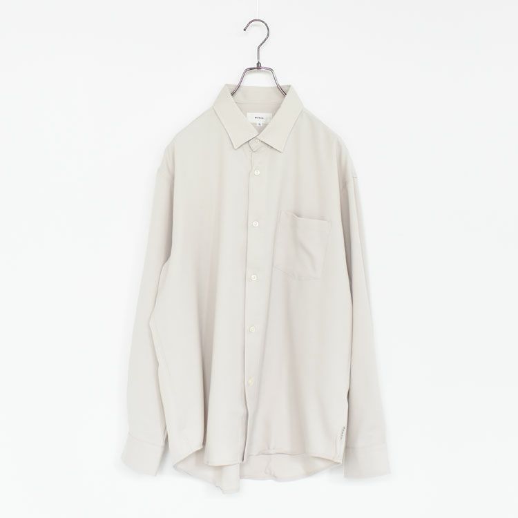 SOPHIE TWILL RG SHIRT ソフィーツイルレギュラーカラーシャツ