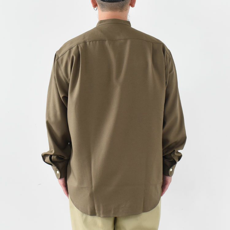 SOPHIE TWILL BAND SHIRT ソフィーツイルバンドカラーシャツ