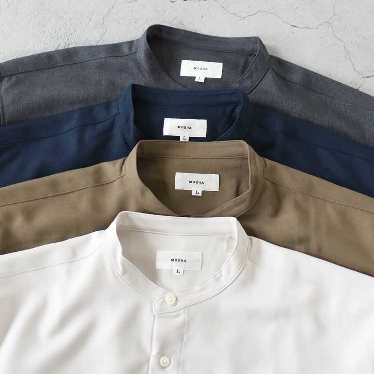 SOPHIE TWILL BAND SHIRT ソフィーツイルバンドカラーシャツ