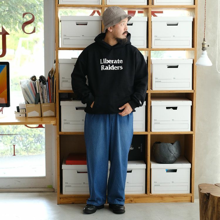 LR EMBROIDERY HOODIE エル アール エンブロイダリー フーディ