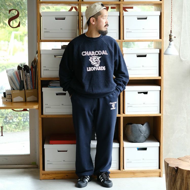 ORIGINAL Charcoal × Americana Leopards Sweat Pant オリジナル チャコール×アメリカーナレオパーズ スウェットパンツ