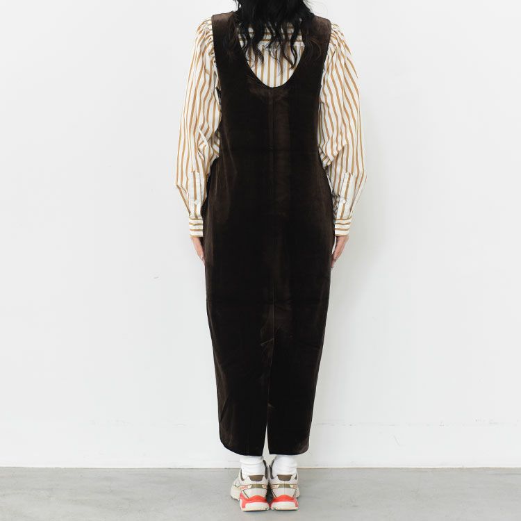 Velour Uneck Onepiece ベロア Uネックワンピース
