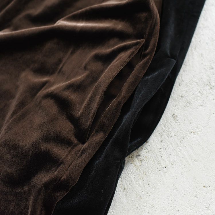 Velour Uneck Onepiece ベロア Uネックワンピース