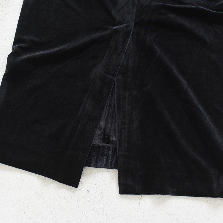 Velour Uneck Onepiece ベロア Uネックワンピース