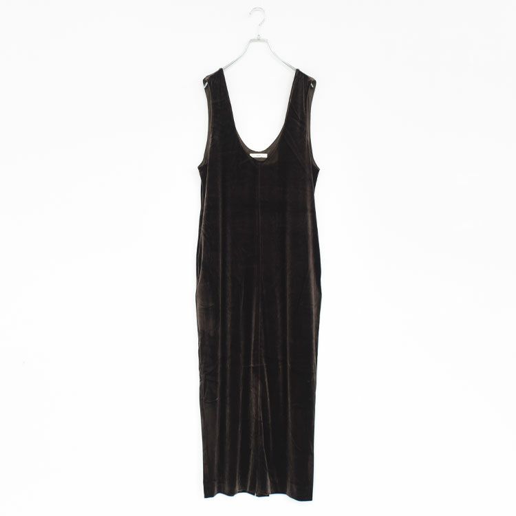 Velour Uneck Onepiece ベロア Uネックワンピース