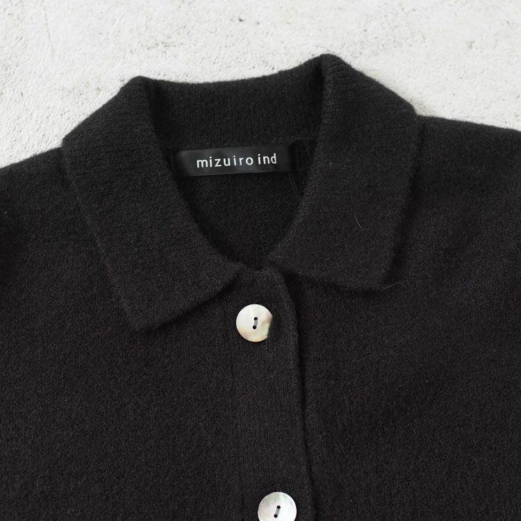 short C/D with collar ショートカーディガンウィズカラー