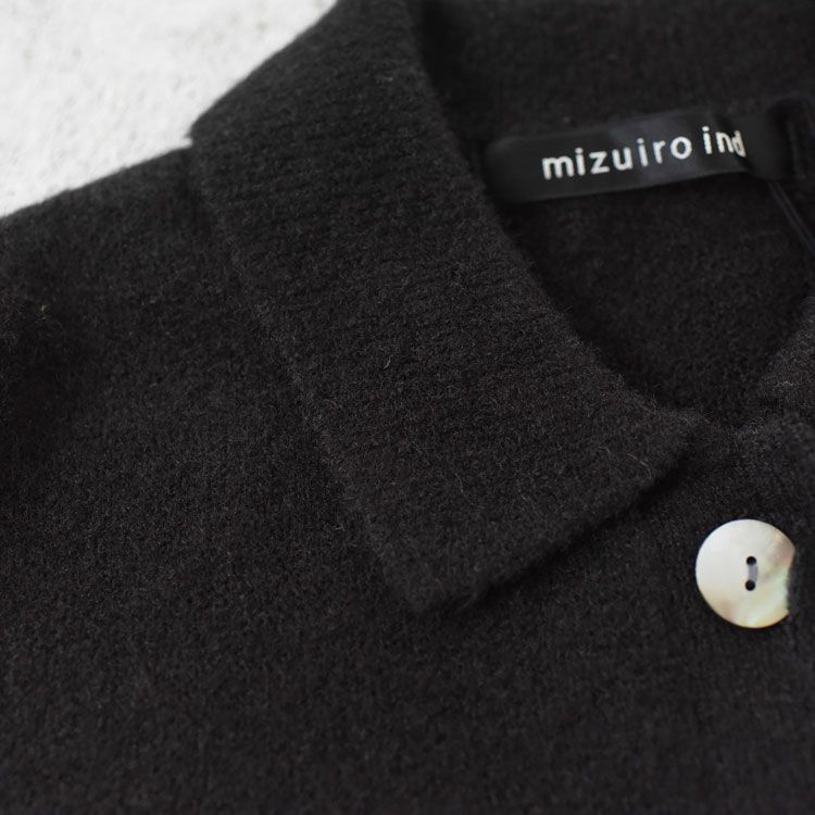 short C/D with collar ショートカーディガンウィズカラー