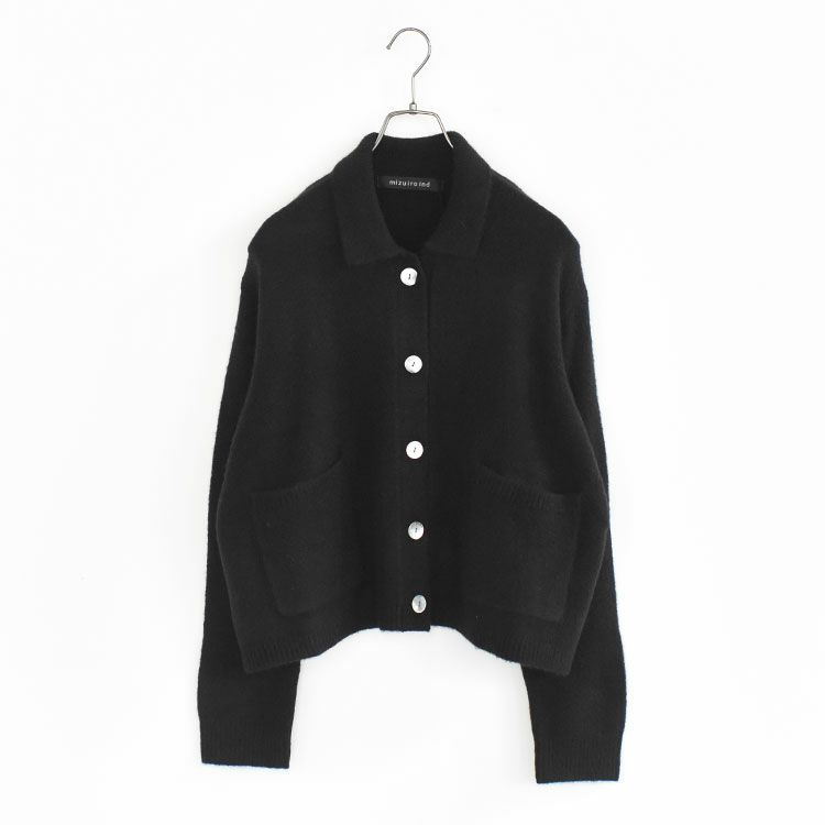 short C/D with collar ショートカーディガンウィズカラー