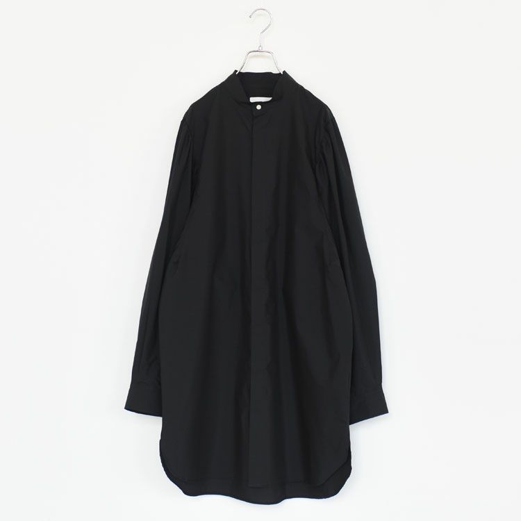 GATHER SLEEVE LONG SHT ギャザースリーブ ロングシャツ