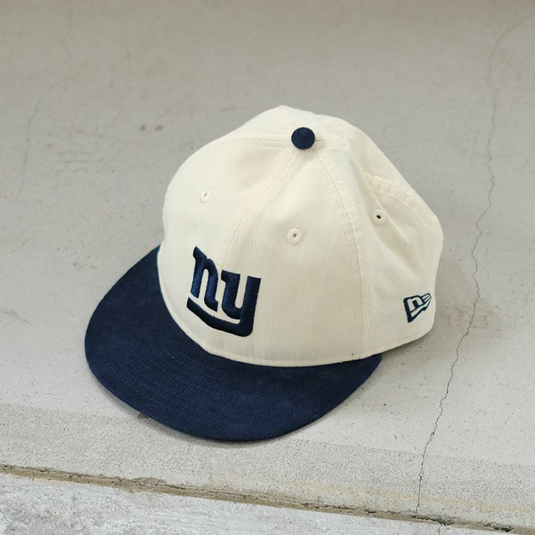 キッズ Youth RC 9FIFTY Powered by GORO NAKATSUGAWA（MIN-NANO） ニューヨーク・ジャイアンツ アイボリー ネイビー