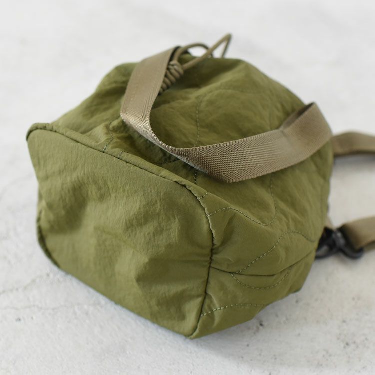 PUFF QUILT DRAWSTRING BAG パフキルト ドローストリングバッグ