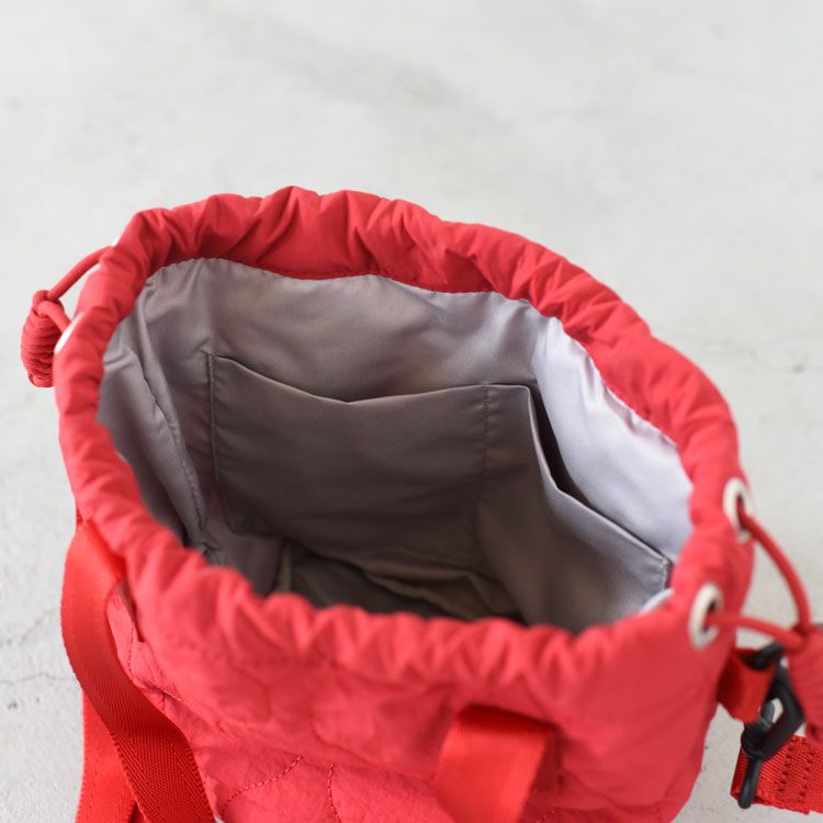PUFF QUILT DRAWSTRING BAG パフキルト ドローストリングバッグ