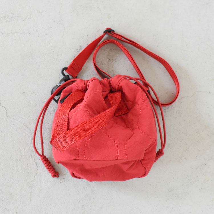 PUFF QUILT DRAWSTRING BAG パフキルト ドローストリングバッグ
