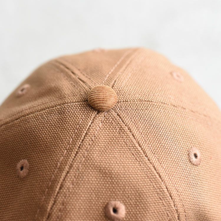 エクスプローラー Powered by GORO NAKATSUGAWA（MIN-NANO） ブラウンキャンバス カーキコーデュロイブリム