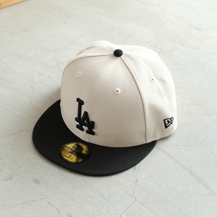 59FIFTY Powered by GORO NAKATSUGAWA（MIN-NANO） ロサンゼルス・ドジャース ストーン ブラックバイザー