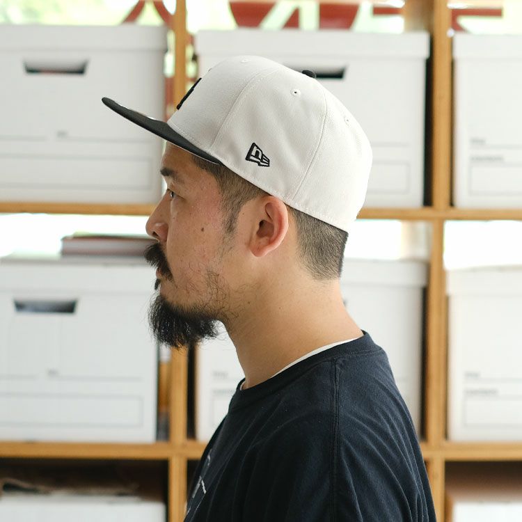 59FIFTY Powered by GORO NAKATSUGAWA（MIN-NANO） ロサンゼルス・ドジャース ストーン ブラックバイザー