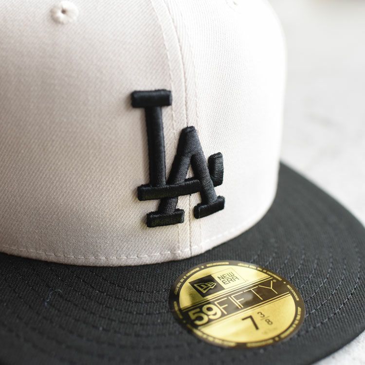 59FIFTY Powered by GORO NAKATSUGAWA（MIN-NANO） ロサンゼルス・ドジャース ストーン ブラックバイザー