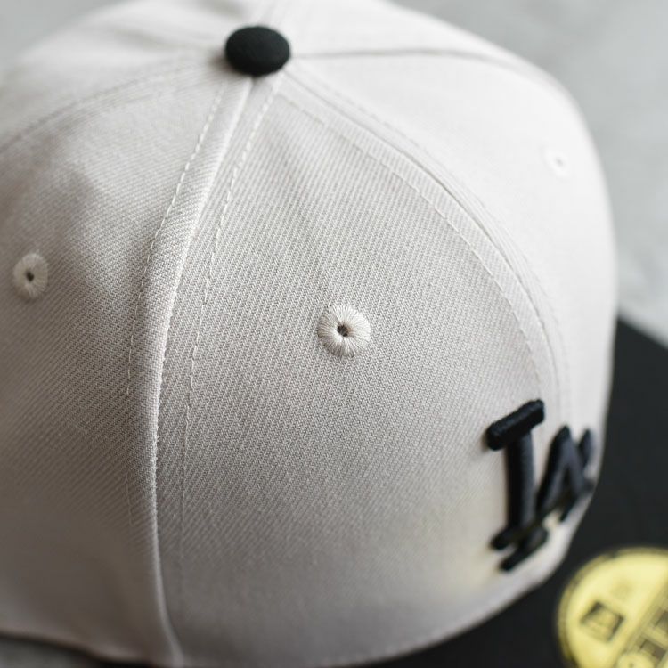 59FIFTY Powered by GORO NAKATSUGAWA（MIN-NANO） ロサンゼルス・ドジャース ストーン ブラックバイザー