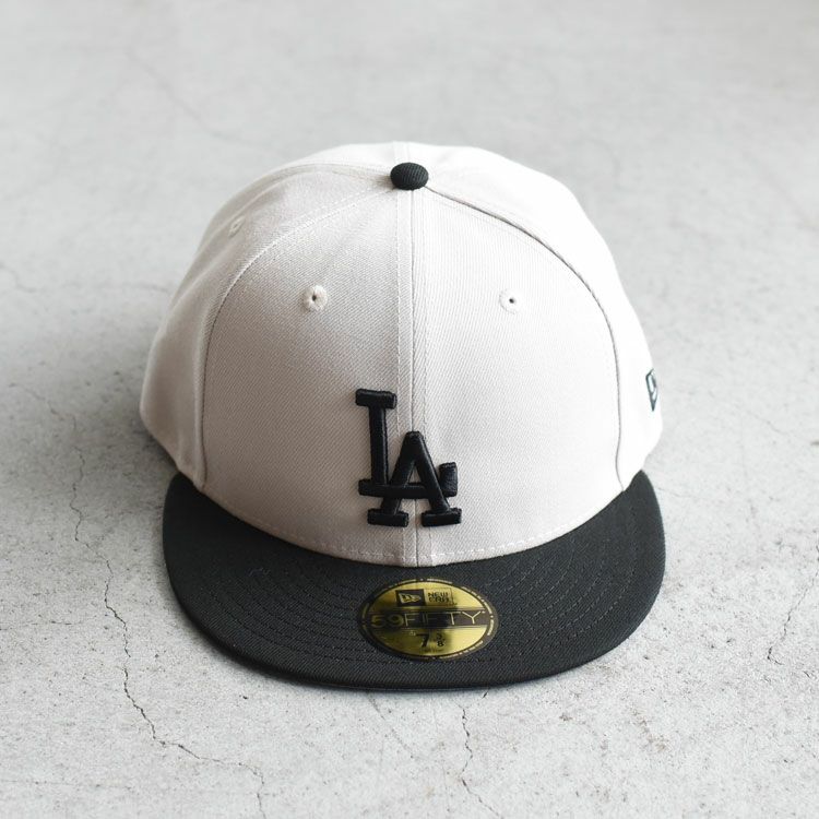59FIFTY Powered by GORO NAKATSUGAWA（MIN-NANO） ロサンゼルス・ドジャース ストーン ブラックバイザー