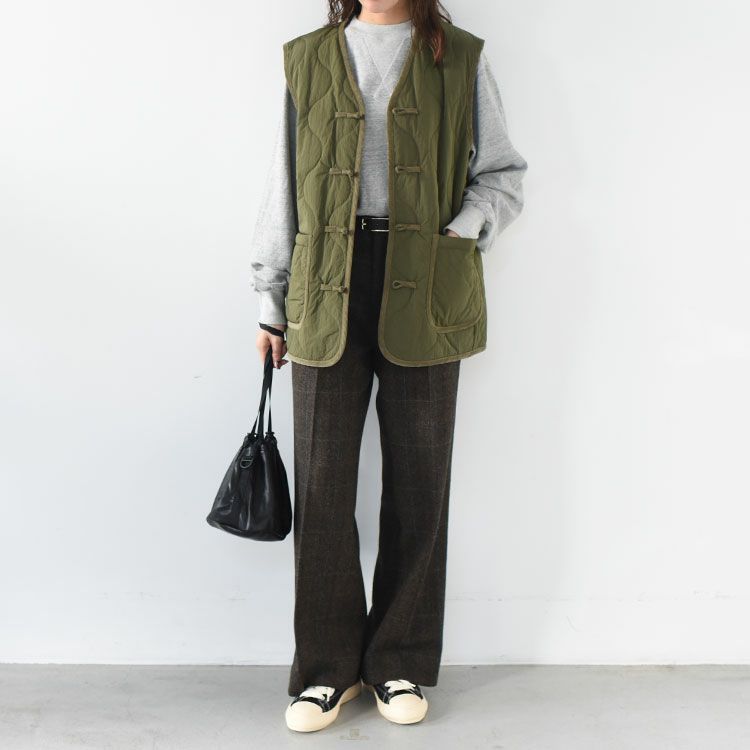WOOL SEMI FLARE PANTS ウール セミフレアパンツ