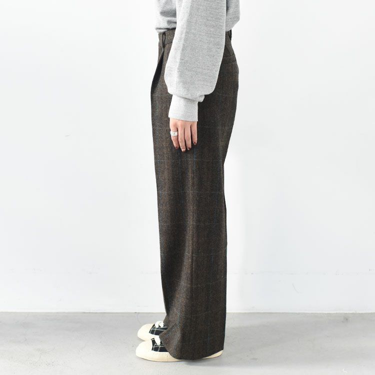WOOL SEMI FLARE PANTS ウール セミフレアパンツ