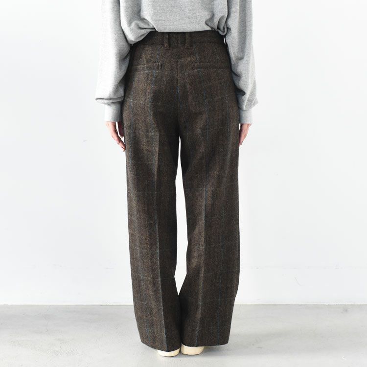 WOOL SEMI FLARE PANTS ウール セミフレアパンツ